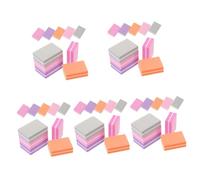Ipetboom 500piezas Limas De Uñas De Esponja De Bloques Pulidores Doble Cara Para Manicura y Pedicura Para Alisar y Pulir Uñas Casa o Salón