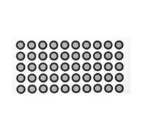 Ipetboom 50piezas Marcadores de Escaneo para Posicionamiento Puntos de Reflexión del Escáner Redondos Pegatinas de Puntos de Seguimiento para Tareas de Escaneo Entornos Industriales