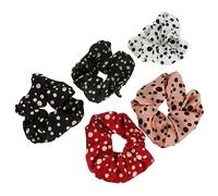 Ipetboom 5piezas Banda Pelo de Lunares de Gran para Mujer Accesorios de Moda Cabello para Fiestas y Uso Diario