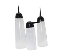 Ipetboom 5piezas Bote de Champú de Recargable Boquilla Oblicua Botella de Tinte Cabello para Uso Salón de Belleza