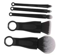 Ipetboom 5piezas Brochas De Maquillaje Profesionales Base Difuminar Facial Herramientas Portátiles