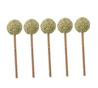 Ipetboom 5piezas Lollipop De Catnip para Gatos Juguete Interactivo Molar para Mascotas para Gatos Pequeños y Seguro y Saludable Fomenta Relación
