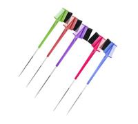 Ipetboom 5piezas Peines Para Cejas De Abs y Pp Herramientas De Maquillaje Acero Tinte Cosméticos Hogar Tienda