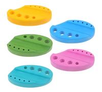 Ipetboom 5piezas Soporte De Tinta De Base De Silicona Organizador De Pigmentos y Bolígrafos Robusto y Estable