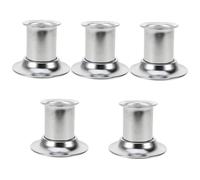 Ipetboom 5piezas Soporte Extintor Para Moxa De Inoxidable Base Antiinflamable Para Moxibustión Casa o Spa Extinguidor Rápido Para Barritas De Moxa