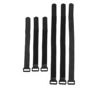 Ipetboom 6 Correas de Fijación para Rueda de Bicicleta Bandas Ajustables Reutilizables de 30 CM y 20 CM 3 Unidades para Bicicletas de y Uso Multipropósito