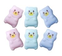 Ipetboom 6 Juegos De Jabón De Viaje Jabón De Manos De Viaje Lavado De Viaje Dispensador Portátil Recarga De Jabón De Manos Esponja Soporte De Malla De Jabón Jabonera Viajar Páginas