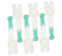 Ipetboom 6 Pcs Cabeza De Reemplazo De Limpiador De Cera Para El Oído Para Adultos Y Silicona Suponía De Oreja De Silicona Accesorio De Extracción De Cera Transparente