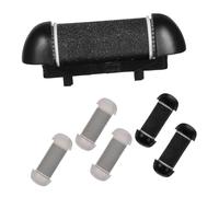 Ipetboom 6 Piezas Cabezal Rodillo Recambio para Eléctrica de Pies y Negros Resistente al Agua para Removedor y Accesorios de Pedicura