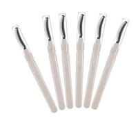 Ipetboom 6 Piezas Cepillo De Rímel De Silicona Gel Las Pestañas Postizas Maquinillas De Afeitar Equipo Vendedor Hisopos Latigazo Mini Varitas Agente De Mudanzas Páginas