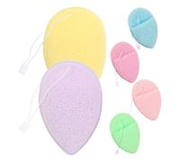 Ipetboom 6 Piezas Esponjas Faciales Para Limpieza Discos Exfoliantes Faciales Esponjas Limpiadoras Rostro Borla Limpiadora Exfoliantes Baño