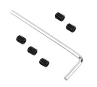 Ipetboom 6 Piezas Kit de Tornillos para Guitarra Eléctrica de Bloqueo Accesorios Profesionales para Montaje de Placa de Mástil Compatible con Varios Modelos Duraderos para Reparación