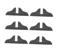 Ipetboom 6 Piezas Soporte para Base de Separador de Plegable de Soporte de Plástico para Pantallas Divisorias Base Resistente para Oficinas Hoteles y Hogares