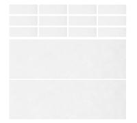 Ipetboom 600 Tiras De Cera Depilatorias Faciales Papel De Cera Para Depilación Brasileña Muselina Para Piernas Color Blanco