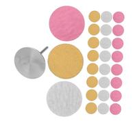 Ipetboom 60piezas Esmalte de Uñas con Discos de Lija de Repuesto de Disco de Lija y Broca para Removedor Eléctrico Herramienta Profesional Cuidado Pies para Pies Suaves y Lisos Salones de U