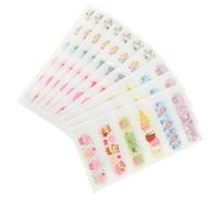 Ipetboom 60piezas Parches Adhesivos Para Heridas Dibujos Animados Vendajes Pequeños Cuidado Dedos