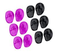 Ipetboom 6pares Orejeras de Silicona Protectoras Auditivas para Salón de Belleza Orejeras Reutilizables para Teñir el Cabello y Teñir