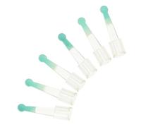 Ipetboom 6piezas Cabezas Reemplazables De Para Limpieza De Oídos Accesorios Transparentes Para Remoción De Cerumen y Reutilizables Herramienta Conveniente Para Adultos