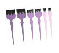 Ipetboom 6piezas Cepillo Para Teñir Cabello Cómodo Cepillo Aplicador Pelo Profesional y Casero Rosa y Morado