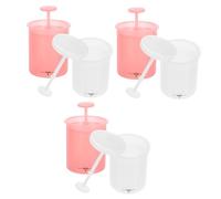 Ipetboom 6piezas Espuma Limpiadora Facial De Espumoso Para Lavado Facial Herramienta Para Hacer Espuma De Gel Limpiador Para Cuidado