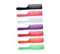 Ipetboom 6piezas Peine para Cortadora de Peluquería Peines de Peinado para Cabello Herramientas de Barbería Desenredar el Cabello Salón