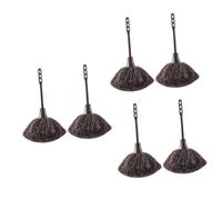 Ipetboom 6piezas Plumero De Limpieza para Teclado y Computadora Mango Ergonómico para Pequeños y Dispositivos Electrónicos