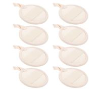 Ipetboom 8 Piezas Almohadillas Exfoliantes Faciales 8 Unidades 8X8 CM de Material Suave para Limpieza Profunda y Cuidado Diario Piel Sensible, Estropajos Reutilizables para Spa y Rutina