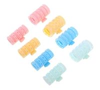 Ipetboom 8 Piezas Bang Roller para Mujeres y Chicas Rizador de Pelo Sin para Volumen la Rodillos Plásticos Portátiles para Rizos Naturales y Fácil Casa y Viaje