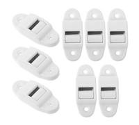 Ipetboom 8 Piezas Guía para El Obturador De Rodillos Cepillo Interno De Limpiador De Cintas Accesorios para La Vida Guía De Correa De Correa Limpiador De De Cepillo Interno White