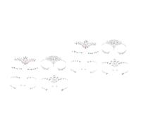 Ipetboom 8hojas Piedras De Rhinestone Para Rostro De Pegatinas Faciales Autoadhesivas Para Festivales Maquillaje De Gemas Para Ojos y Decoración Facial Halloween y Cosplay
