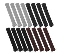 Ipetboom 8pares Fundas para Gafas Tejidas Antideslizantes Patillas Gafas Soportes Blandos para Uso Diario y Protección Patillas