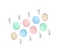 Ipetboom 8piezas Paño Limpiador De Pantalla Macarrón Compacto y Portátil Para Smartphones Tabletas Gafas Suave Para Viajes y Uso Oficina Reutilizable