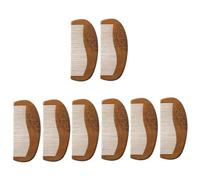 Ipetboom 8piezas Peine De Madera Natural Diseño Chino Cepillo Desenredante Para Mujeres Para Estilo y Cuidado Del Cabello