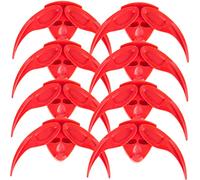 Ipetboom 8piezas Pelador Manual De Pipas De Girasol Con Diseño Anti-pellizco Compacto y Portátil Peladora De Semillas Con Material Seguro y Alta Durabilidad