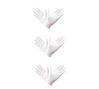Ipetboom 9pares Guantes De Etiqueta De Joyería De Spandex Elástico Guantes Transpirables Para Inspección y Manejo De Joyas Color