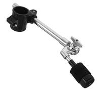 Ipetboom Abrazadera Ajustable para Batería Electrónica 38 MM Soporte Metálico Multifuncional para Montaje de Disparador Compatible Brazos de Platillo Adecuado para Estudio y Conciertos