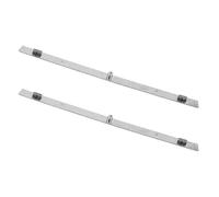 Ipetboom Accesorio de Dibujo de Animación, Regla de Ubicación de la Barra de Clavijas, Barra de Clavijas de 3 Pines, 2 Piezas para Posicionar y Medir Dibujos