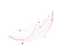 Ipetboom Accesorio Decorativo De Red De Pesca Decoración De Pared De Mediterráneo Decoración De Red De Pesca Mediterránea Adorno De