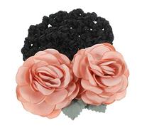 Ipetboom Accesorios para El Cabello para Niñas Cubre Moños Redecilla de Ballet Envolturas para Moños para Mujeres
