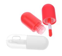 Ipetboom Aceite Voluminizador De Labios Hidratante 2 Pcs Tamaño Portátil Para Mujeres y Hombres Cuidado Labial Antidescamación Sabor Menta y Fresa