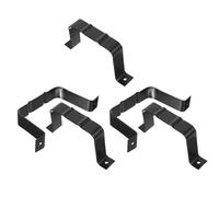 Ipetboom Adaptador de Bajante de Aleación de Aluminio 100X80 MM Tornillos y Expansión Soporte para Canalón Kit de 5 Piezas Extensión Resistente para Desvío de Agua de Lluvia Sistemas