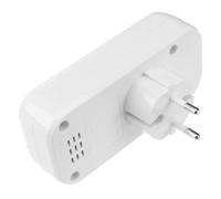 Ipetboom Adaptador de Enchufe Europeo Doble USB Enchufe de Corriente Ac220-240v Compacto y Portátil para Viajes Compatible Dispositivos USB Pared Estándar