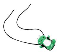 Ipetboom Adorno Colgante para Coche Rana Blanca Ojos Colgante para Retrovisor Compacto y Ligero Decoración Divertida para Interior de Coche Accesorio para Suv y Camioneta