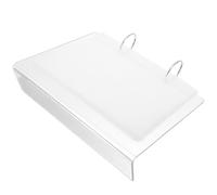 Ipetboom Álbum Transparente para Almacenamiento y Exhibición de Pegatinas Uñas Organizador de Nail Decals con Ranuras para Salón y Uso Personal