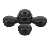 Ipetboom Almohadilla Antideslizante para Violonchelo Negra, Soporte de Tope de Clavija Resistente, Accesorio para Instrumento de Cuerda, Protección del Suelo Durante Práctica y Concierto