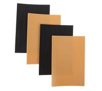 Ipetboom Almohadillas Antideslizantes para Tacones Altos de Silicona Protectores Autoadhesivos para Suelas 4 Piezas Negro y Color Piel Antideslizante y Resistente al Desgaste para