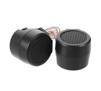 Ipetboom Altavoces Tweeter Mini para Coche 500w, Juego de 2 Tweeters de Cúpula Compactos Resistentes al Calor y Humedad, Bocinas para Audio Automotor, Mejora Sonido para Viajes y