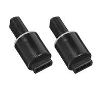 Ipetboom Amortiguadores para Tapa de Inodoro Cierre Suave 2 Piezas, Conectores Plásticos Resistentes para Asiento Wc Amortiguación Silenciosa y Reducción de Ruido, Accesorios Bidet