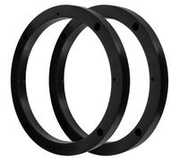 Ipetboom Anillos Adaptadores para Altavoces de Coche 65 Pulgadas Espaciadores de Plástico Resistentes para Montaje Accesorios para Mejora de Sonido Sistemas de Audio de Automóvil