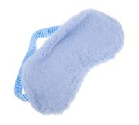 Ipetboom Antifaz de piel de conejo peluche suave Linda máscara para dormir Máscara para dormir para dormir cosas de pijamada Oscle Masks para dormir antifaz para dormir felpa Sky-blue